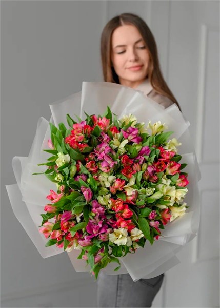 35 альстромерий микс в упаковке 5978 - фото 635185