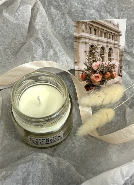 Ароматическая свеча "Кокос и шоколад" 100 мл 6789876543 - фото 635242