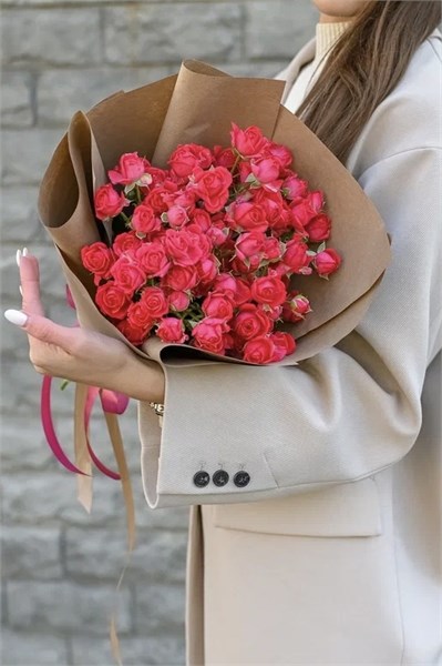 Черри Хеопс роза куст 9шт 58075400 - фото 635319