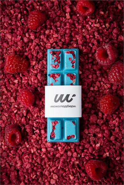 Шоколад "Голубая малина" 25 гр 993 - фото 636002