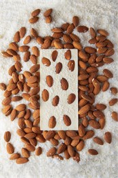 Шоколад "Кокосовый с миндалём и кокосом" 100 гр 970